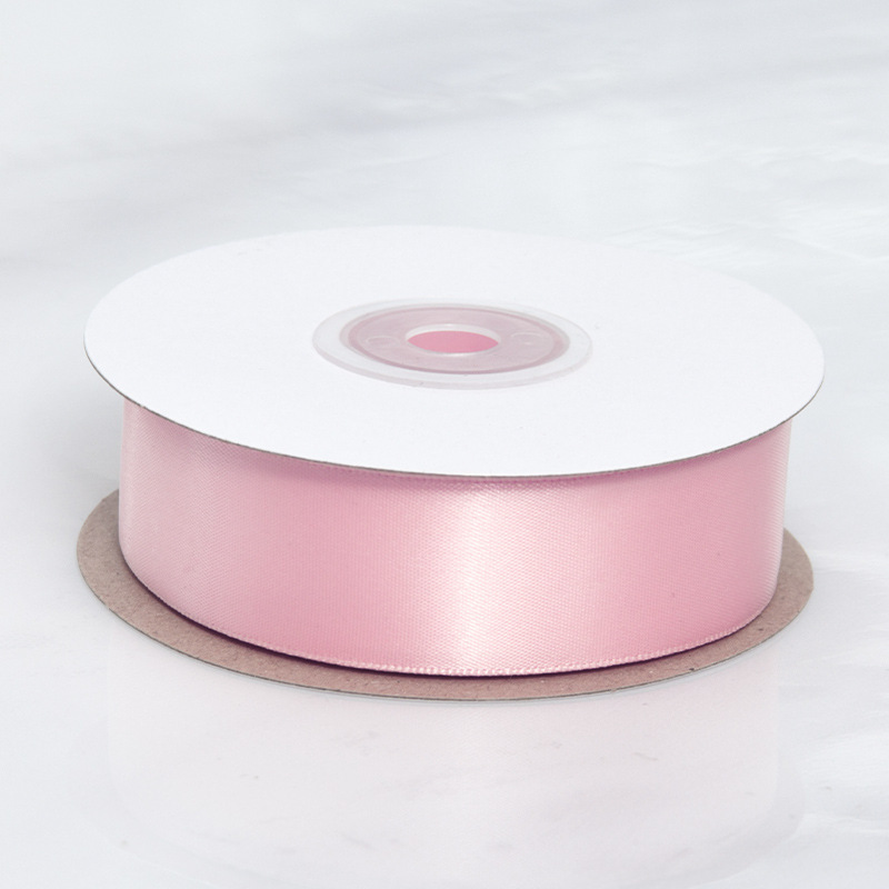 2cm cinta de poliéster de doble cara cinta de un solo lado cinta de color caja de pastel decoración cinta de tela flor correa cinta de seda correa