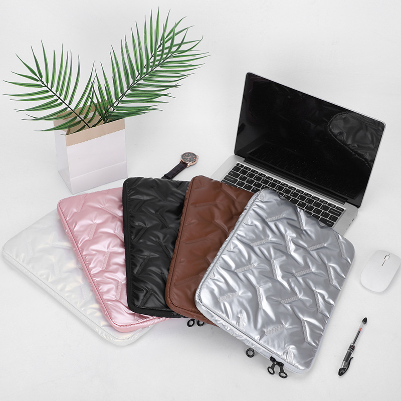 Wholesale simple solid color 14inch laptop sleeve ultra-light water-resistant shockproof tablet storage protective case