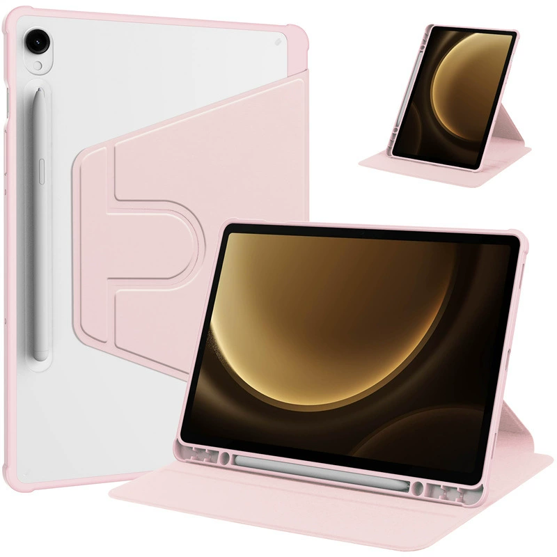 Tablet Case (Samsung Tab S9 / S9 FE / S9 Plus) — PU leather, TPU corner bumper, PC back