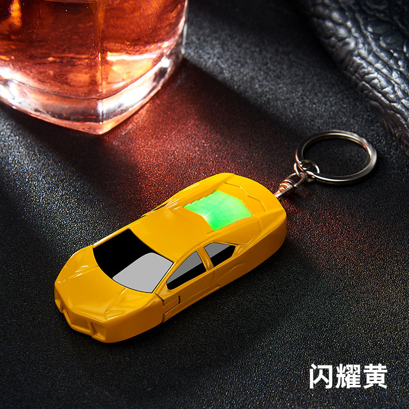 新しいクリエイティブカー金属インフレータブル防風ライターパーソナライズされたペンダントキーホルダーライタートレンディな男性ギフト|undefined