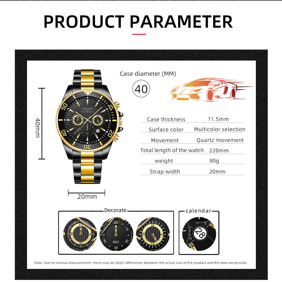 Luxury Gold Green Watch 2