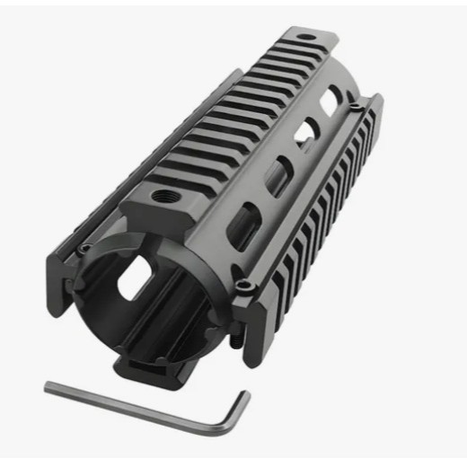 跨境专供MLOK导轨金属支架 20mm导轨护木条皮轨片 SLR 精击 MI支