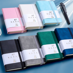Kabao Bear Creative Mini Portable Pocket Notebook A7 Small Notebook, High-Quality and Simple, For Spontaneous Word Recording