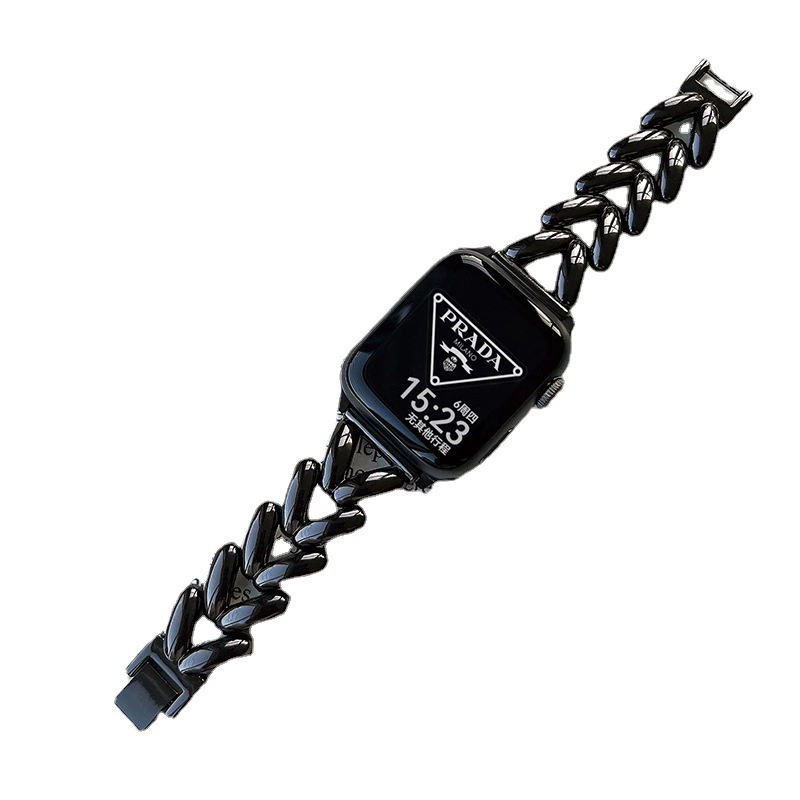 Подходят для поколения iWatch8 love браслет S7 Apple Watch Applewatch654se металл ремешок креатив
