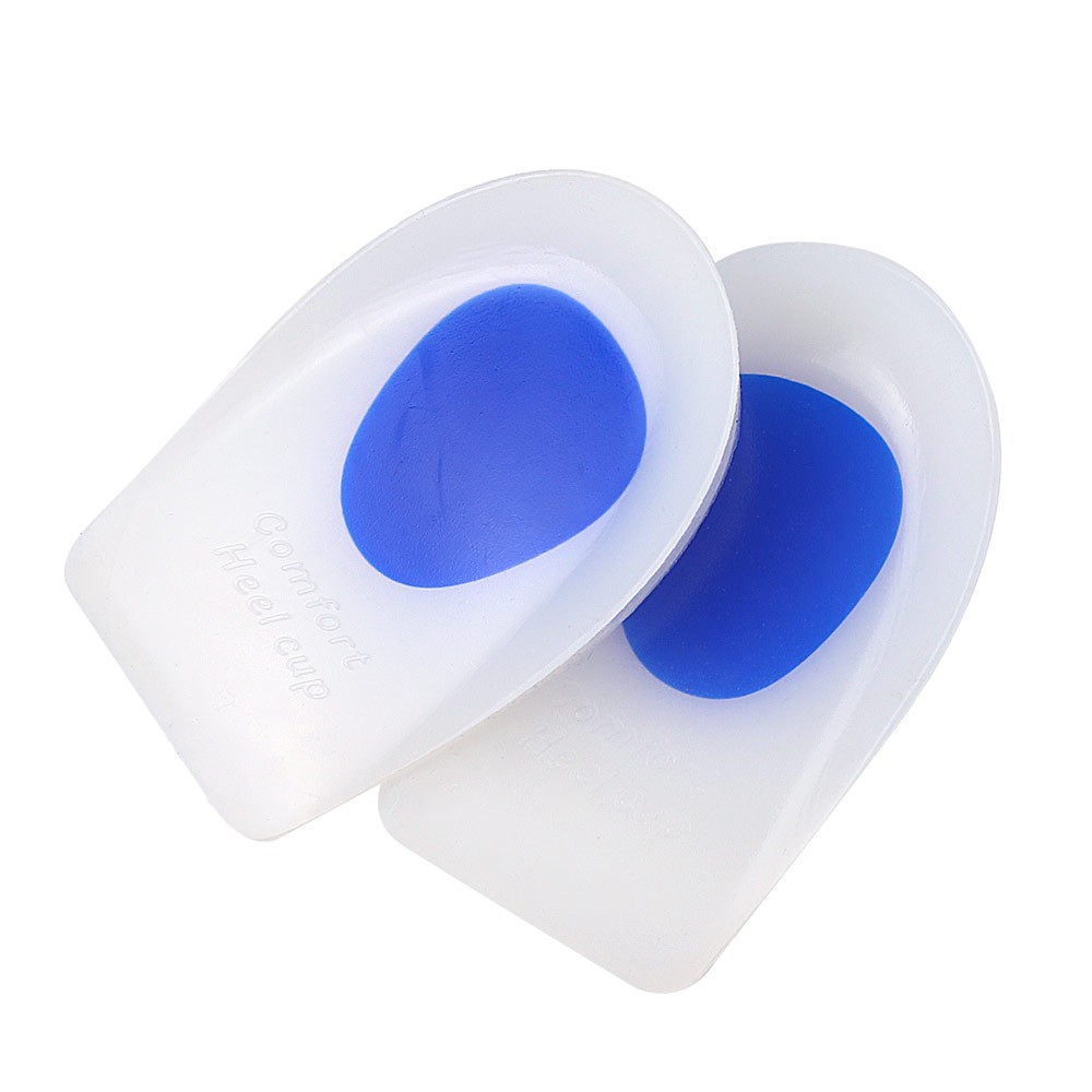 Almohadilla del talón almohadilla del talón de silicona transparente autoadhesiva aliviar el dolor del talón de los hombres y las mujeres de silicona taza del talón almohadilla del talón fabricante image 8