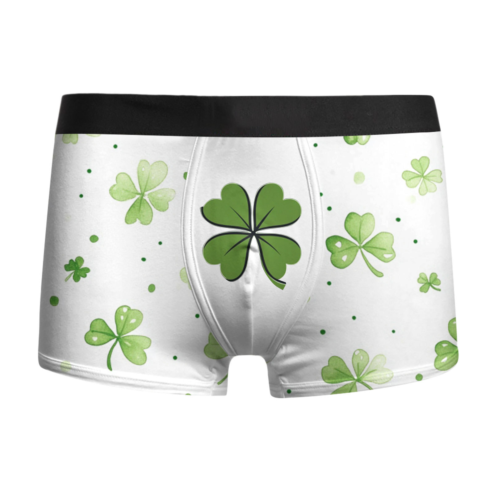 Ropa interior para hombre St. Pa Day, pantalones cuadrangulares para hombre, calzoncillos bóxer de cintura media de gran tamaño transpirables, estampado 3D MP01