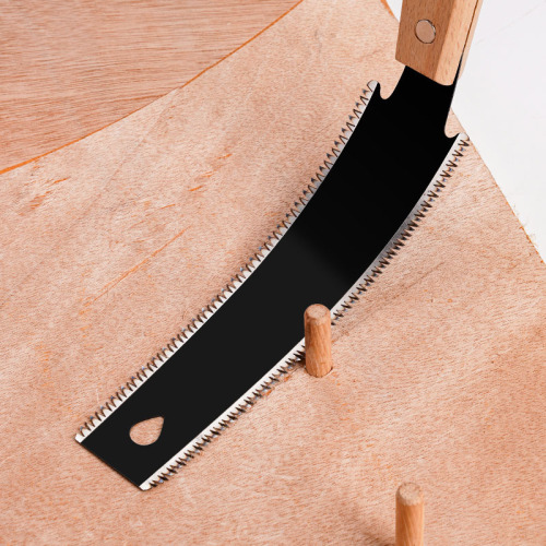 Maruka woodworking saw hand saw double-sided saw triple fast saw decoration tenon saw hardwood fine tooth wooden handle