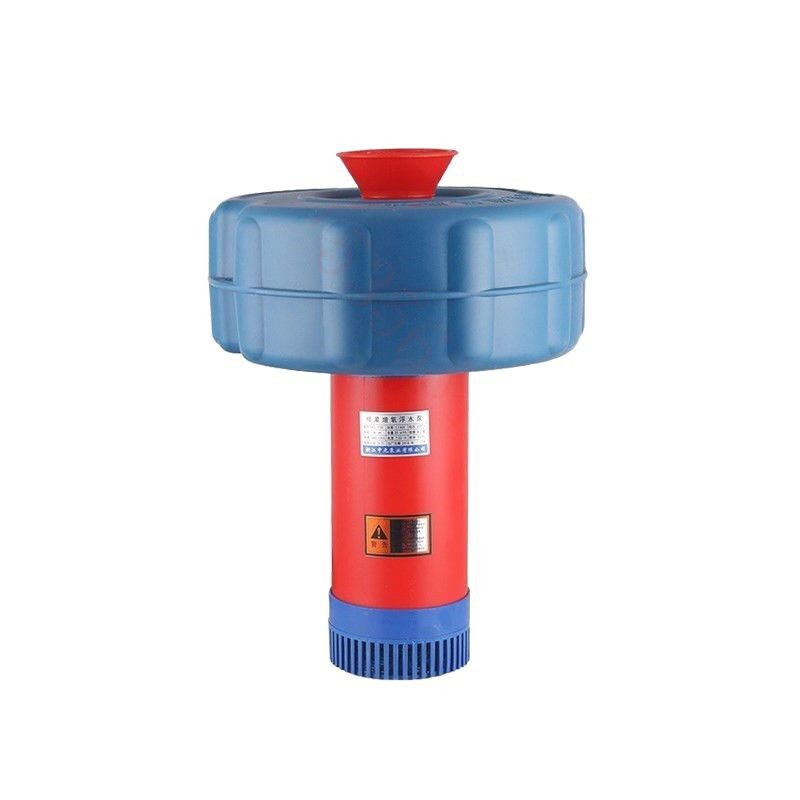 Bomba de agua flotante de acuicultura automática de estanque de peces 220V bomba de oxigenación de estanque doméstico pequeña