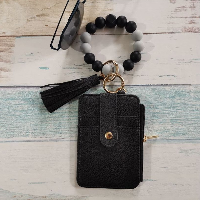 95g Weight Keychain Classification 1 Piece Quantity Casual, Daily Occasion Leather Material Flower, Leopard Pattern Women's Gender Cute Style Cute Flower Leopard Leather Women's Keychain 1
