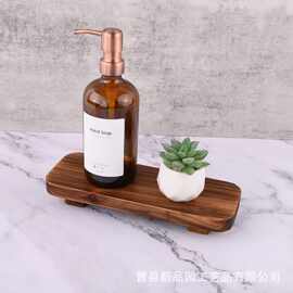 实木沥水皂托木质皂盘香皂肥皂盒卫生间置物木质肥皂装饰底座托盘