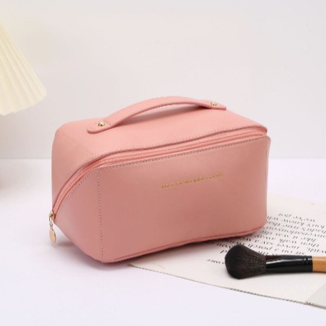 新型PU化粧バッグ高級感大容量枕バッグ旅行収納バッグ携帯収納袋卸売り|undefined