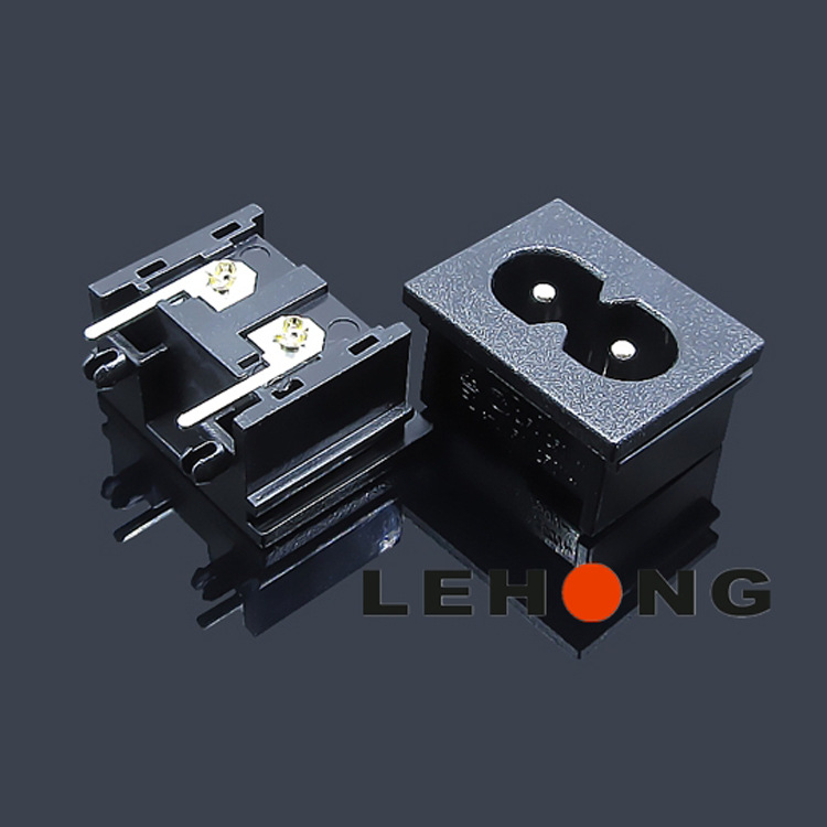 DE-8-1MP13(2318)安规AC插座/电源插座/品字插座/AC母座/器具插座