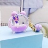 Sanrio, blue pendant, doll, cartoon keychain