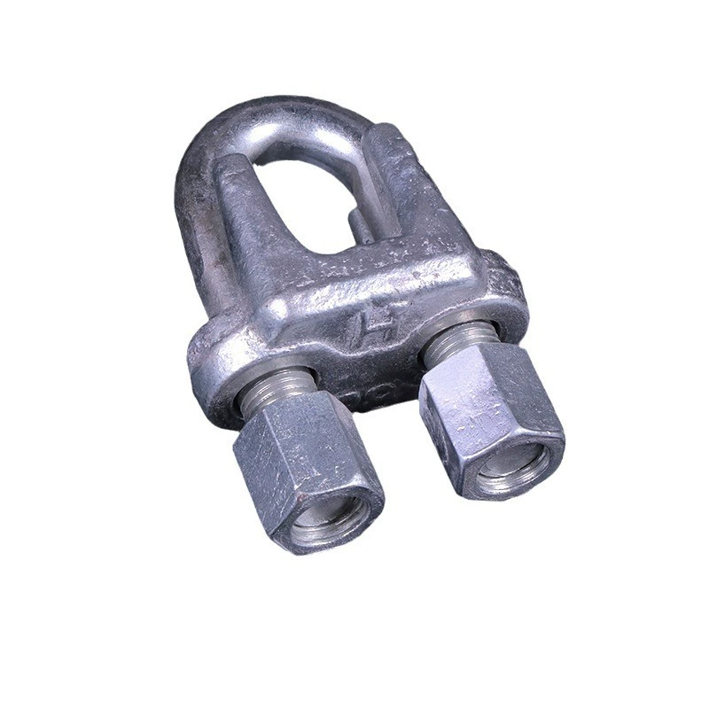 Wholesale of light wire rope clamps, steel wire rope clamps, galvanized buckles, hardware rigging wire rope locks