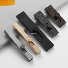 铝合金插销门栓玻璃铁门卫生间厕所宿舍防盗门闩门栓免打孔粘贴式