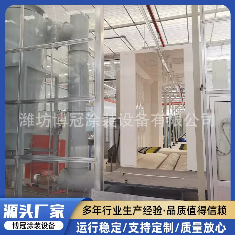 静电喷涂设备涂装生产线 涂装流水线涂装喷塑设备 天燃气加热设备