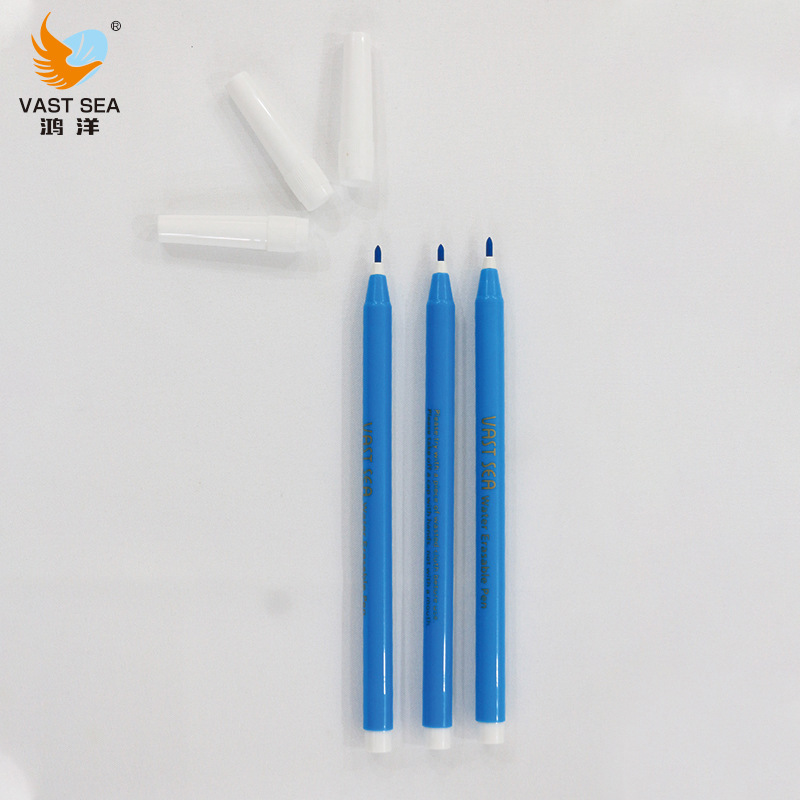 鴻洋長杆水洗筆水消筆水解筆服裝專用記號筆點位布料用水溶氣消筆
