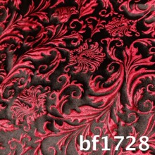 欧式花纹经典凹凸立体浮雕花纹提花布料复古淡雅垂感连衣裙面料