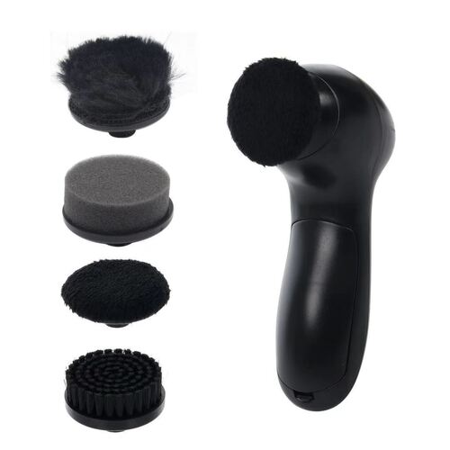 Wholesale new electric shoe polisher portable shoe polisher brush handheld automatic oiling leather goods maintenance shoe polisher home