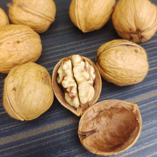185 Paper Walnut Cream Flavor Canned Thin-Skin Cooked Walnut Herbal Flavor Small Pack Box Wholesale
