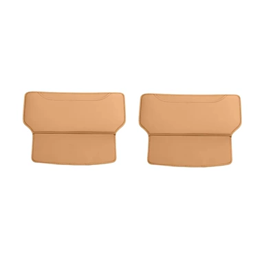 Suitable for Xiaomi/Mi Pengcheng N70 Chair back anti-kick pad - pengcheng-n70n90-rear-seat-back-kick-padmocha-brown1-set