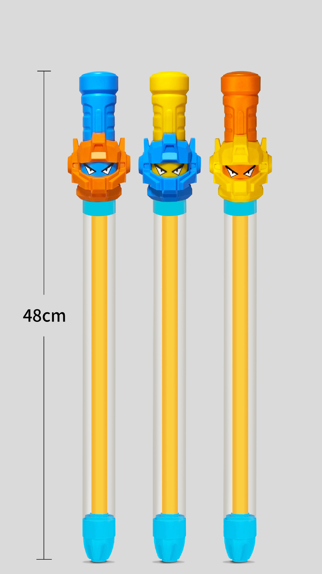 Robot transfronterizo, juguete de pistola de agua de extracción, rafting de verano, playa de agua, dibujos animados, pistola de agua, fábrica al por mayor para niños