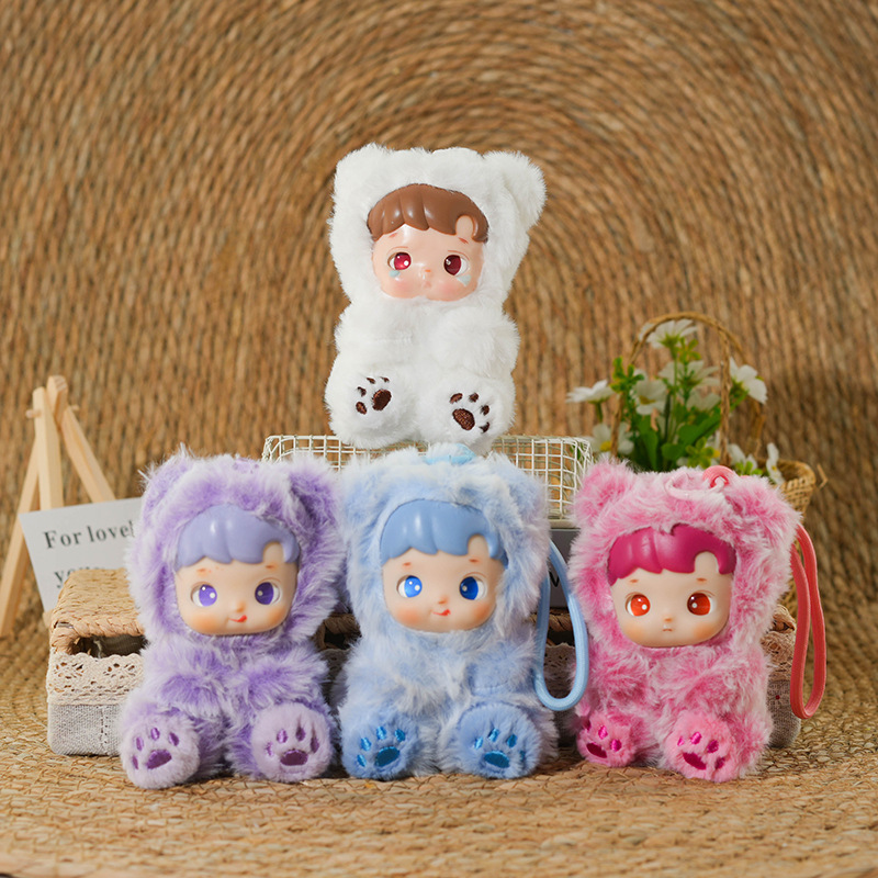 Pendentif mignon, porte-clés sac à dos créatif, peluche en vinyle, ornement_voghion.com