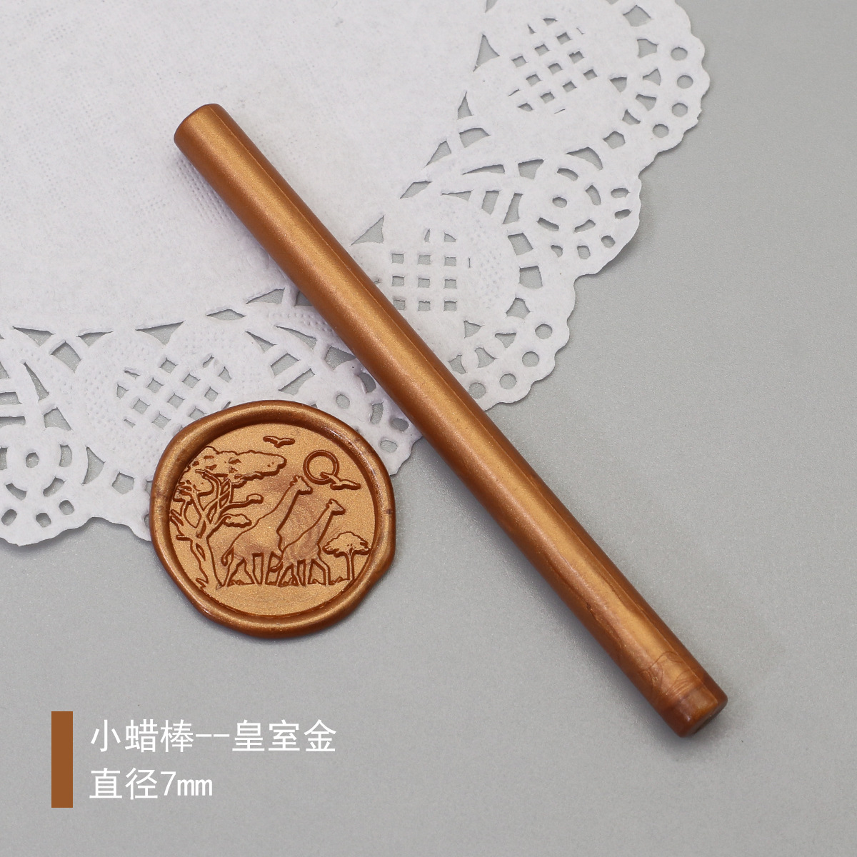 Palo de cera de pintura al fuego 94 colores 10*0,7 cm La barra de cera pequeña redonda se puede mezclar con la pistola de cera se puede utilizar en fábrica al por mayor