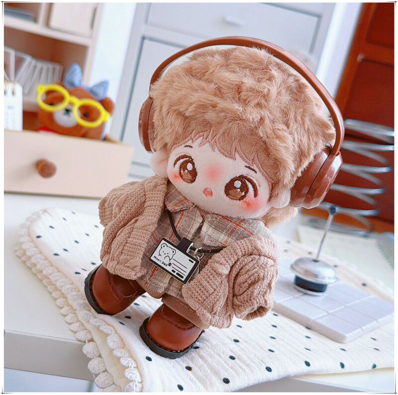 10cm Cotton Doll Shirt, Jacket, Pants, Hat Zhou Keke/Tui Tui Body 15cm Doll Clothes Set Looks Particularly Good 10cm Cotton Doll Shirt, Jacket, Pants, Hat Zhou Keke/Tui Tui Body 15cm Doll Clothes Set Looks Particularly Good