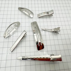 メーカー直販卸売り304ステンレス角クリップbbクリップは水洗いして錆びないDIYヘアクリップ部品