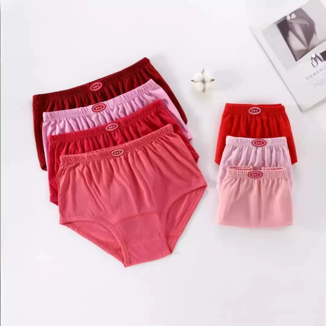 Средние и пожилые мамы трусики свободные хлопчатобумажные трусики большого размера