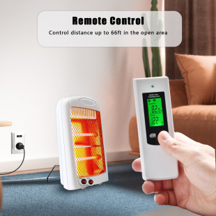 Cross-border hot-selling household wireless thermostatic socket for controlling heating or cooling equipment with multiple specifications optional