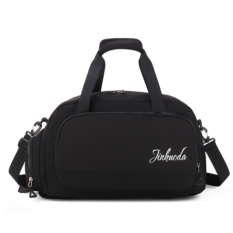 Nueva bolsa de viaje de gran capacidad que se puede llevar en la espalda o sacar, bolsa de equipaje cruzada portátil para ropa que se puede anexar a una mochila con ruedas.