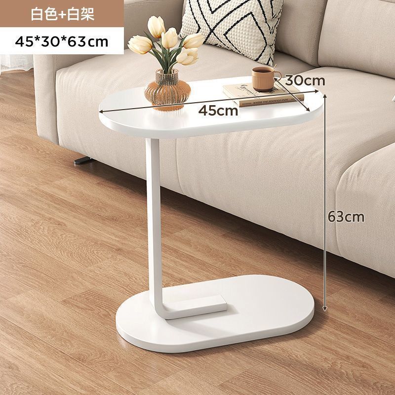 Tabina de cama balcón mesa de té estante sofá de lujo ligero sala de estar mini mesas de cabezal de cama para el hogar mesas de té