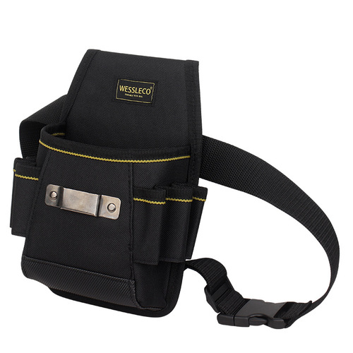 wessleco electrician bag multifunctional household electrician tool bag portable tool waist bag hardware tool bag