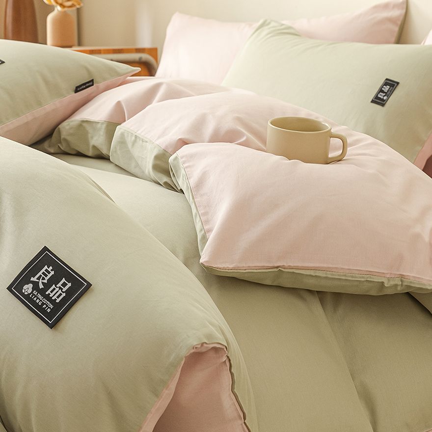 100% algodón de alta calidad dormitorio de estudiantes cubierta de sábanas individuales 2025 nuevo conjunto de tres piezas