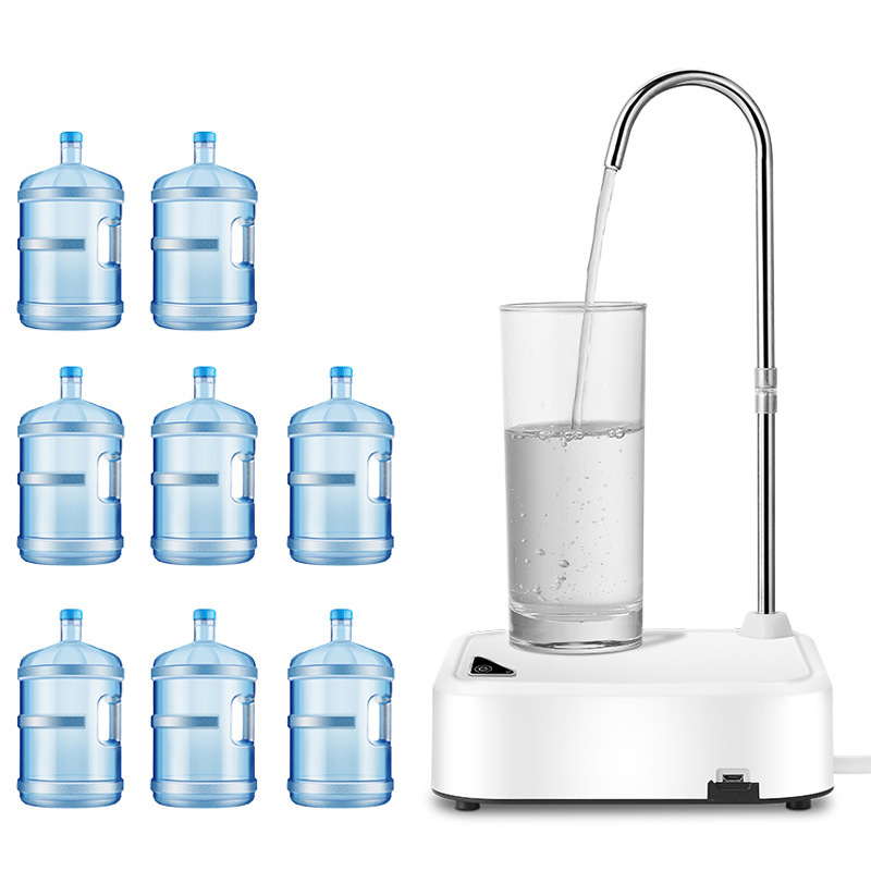 折り畳みバケツ入り水電動揚水器小型携帯冷水機家庭用usb充電ミニ自動出水器|undefined