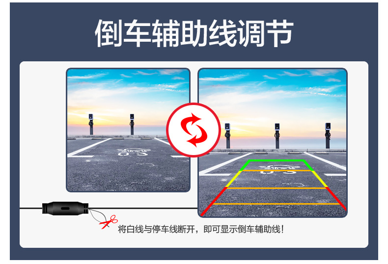 Suitable for 05-15 Mitsubishi Triton L200 Pickup Truck Tailgate Handle Reversing Camera Waterproof Car Accessory
