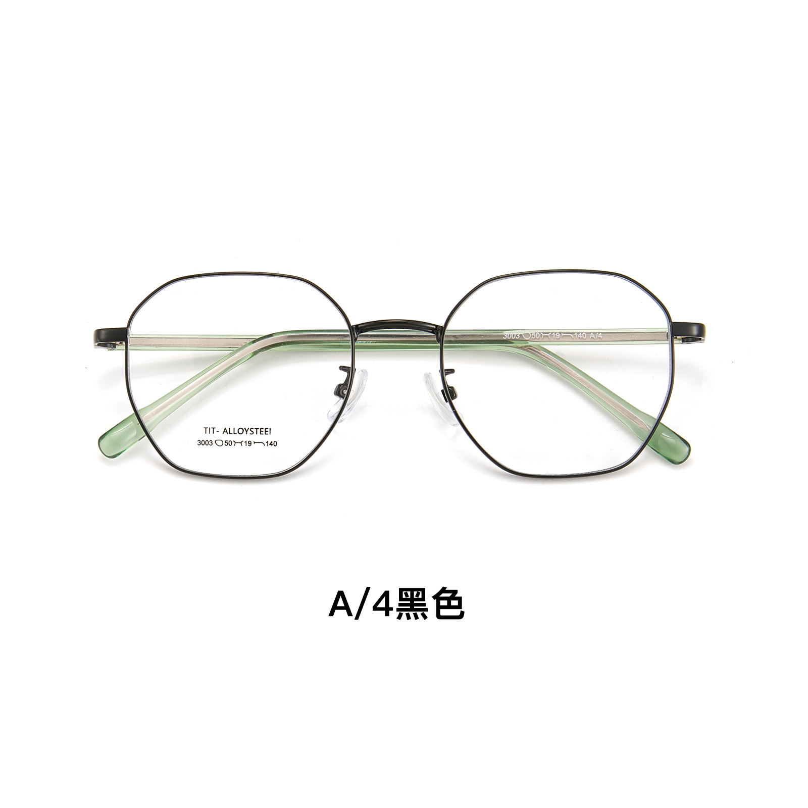 Multimétrico Renacimiento puede equiparse con marco de gafas de miopía placa de cristal resistente a la corrosión marco de pierna al por mayor