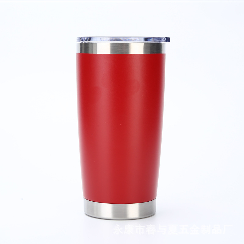 Amazon se especializa en vasos para automóvil de 20 oz, acero inoxidable 304 con aislamiento de doble capa para retención de calor y frío, práctico vaso para hielo con soporte para automóvil, ideal para regalo.