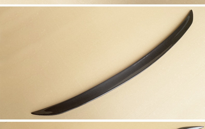 Suitable for Porsche Cayenne Coupe Carbon Fiber Rear Wing Car Modification Cayenne Fixed Wing Rear Spoiler