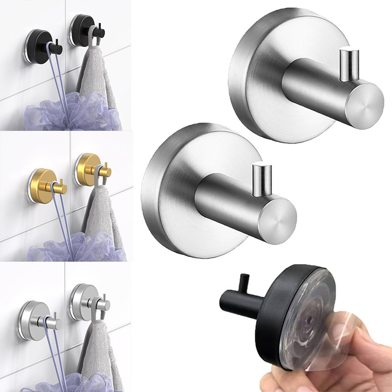 Cross-Border Supply of Suction Cup Hooks, Towel Hooks Suitable for Bathroom Walls, Kitchen Glass Mirrors, Tiles, and Metal Adhesive Hooks Cross-Border Supply of Suction Cup Hooks, Towel Hooks Suitable for Bathroom Walls, Kitchen Glass Mirrors, Tiles, and Metal Adhesive Hooks