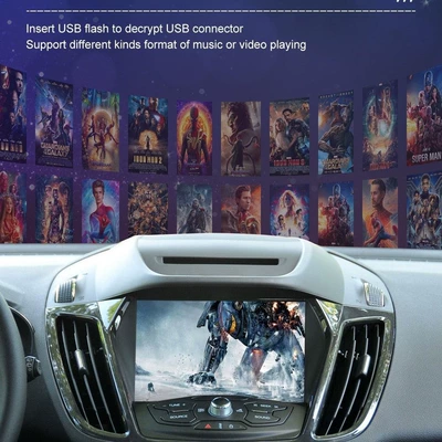 for Ford Sync2 – Simsiz CarPlay və Android Auto