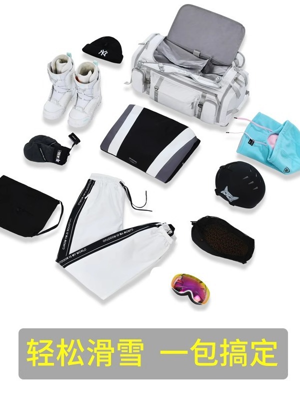 Mochila para Equipo de Esquí Impermeable con Separación Seco y Húmedo para Esquí image 5