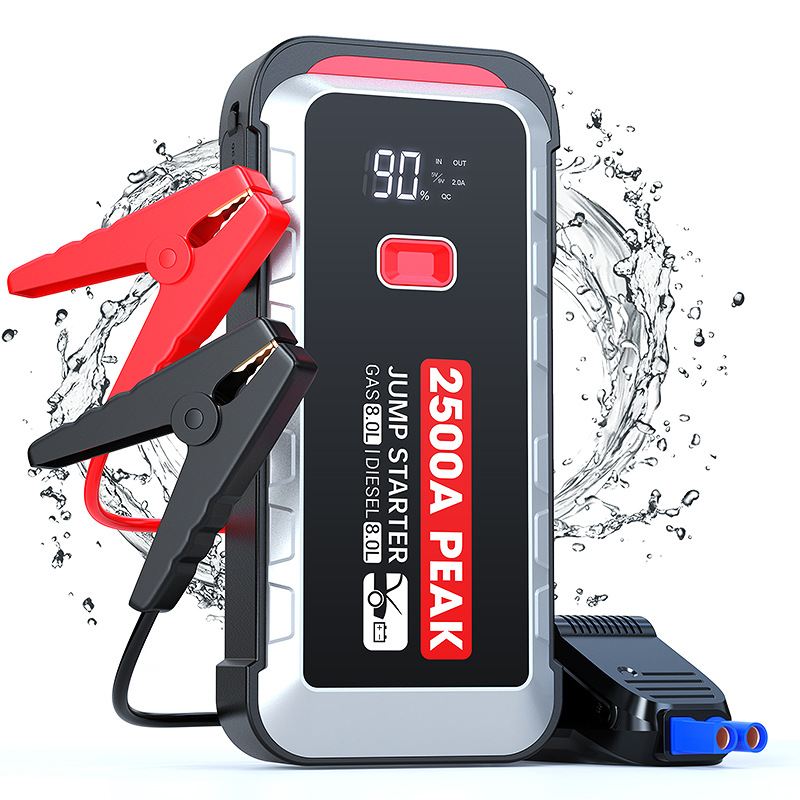 Amazon new strong emergency car large capacity fast charge jump starter car jump starter