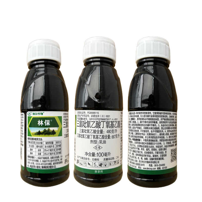 林保三氯吡氧乙酸丁氧基乙酯 除藤木灌木阔叶杂草除草剂100毫升