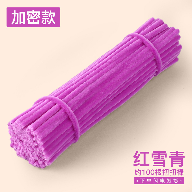 Macaron de color, raíz de pelo, cifrado, bricolaje hecho a mano, barra de torsión, venta al por mayor, juguetes para niños, paquete de material de arte