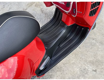 Suitable for Piaggio Vespa Motorcycle pedals - gtsgtv300-black-floor-mats