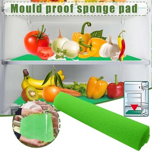 Refrigerator filter anti-mold sponge 380x 300x 3mm refrigerator pad antibacterial anti-mold pad can be cut freely