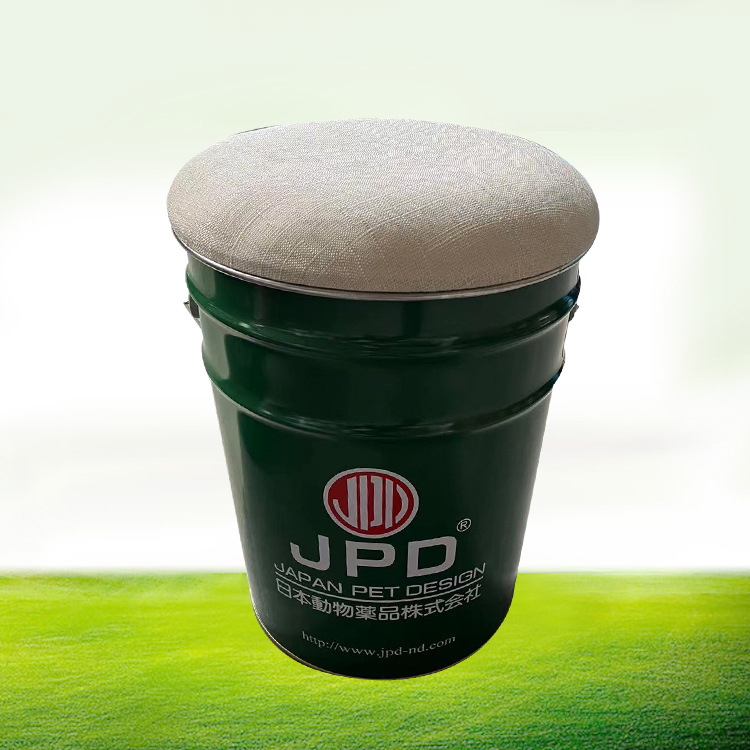 供应金属桶凳子酒吧卡通储物凳铁艺油漆桶小凳子家用圆凳子